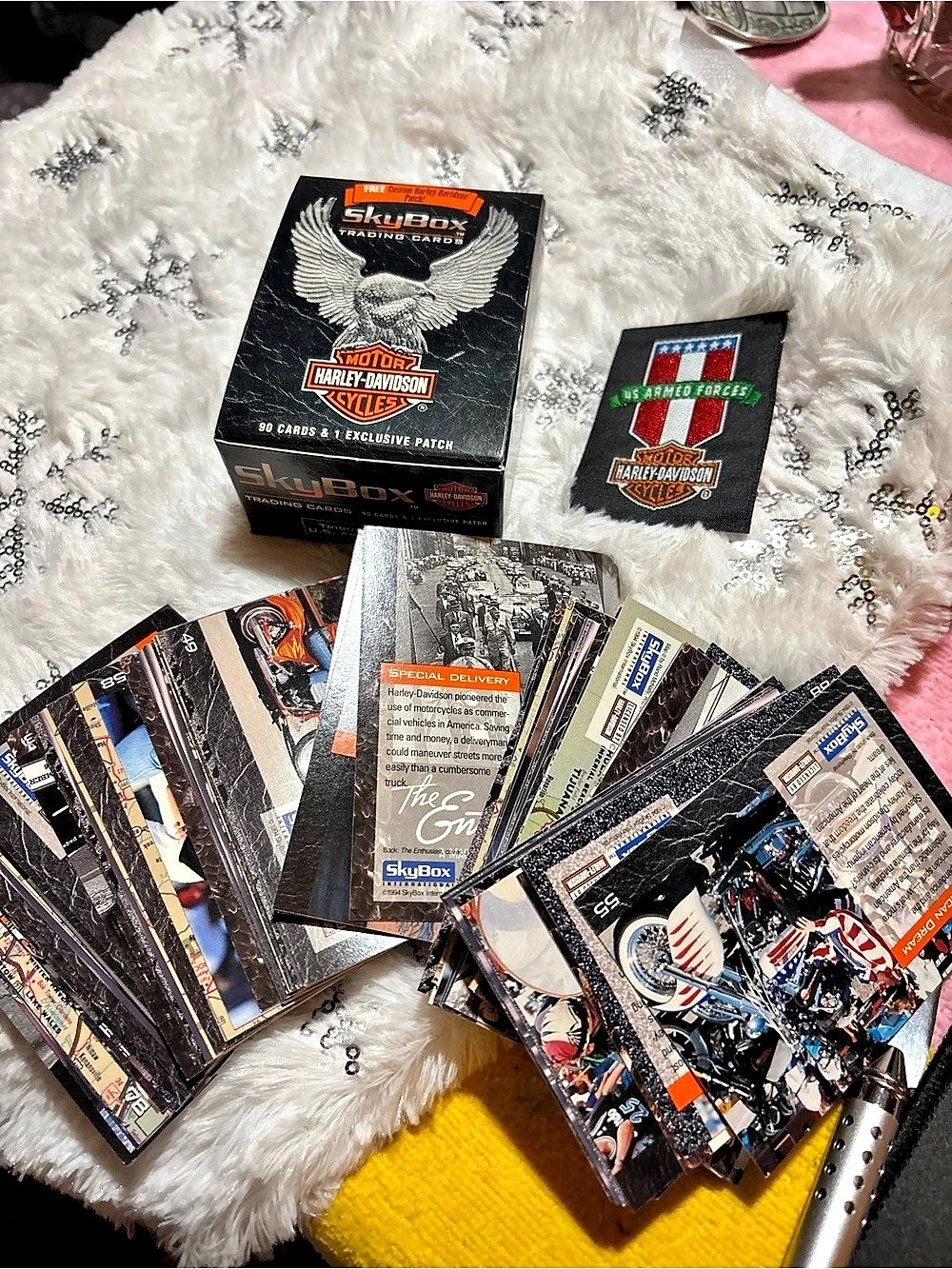 Harley-Davidson Motorcycle Patches & Collectible Cards